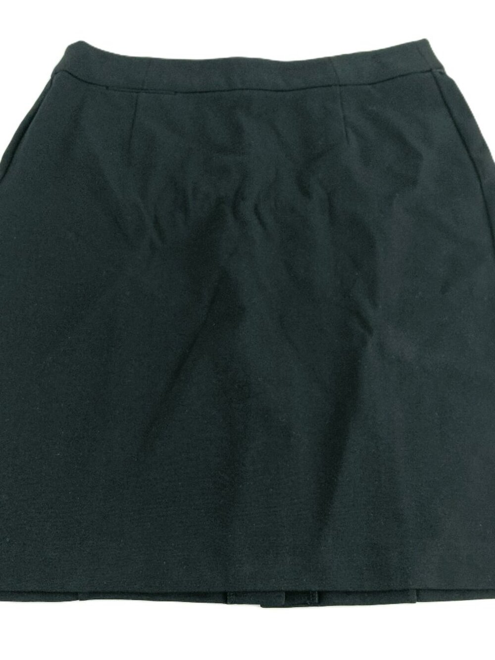 Liverpool Super Stretch Ponte Knit Pencil Skirt Women's Size 12 Black Back Vent